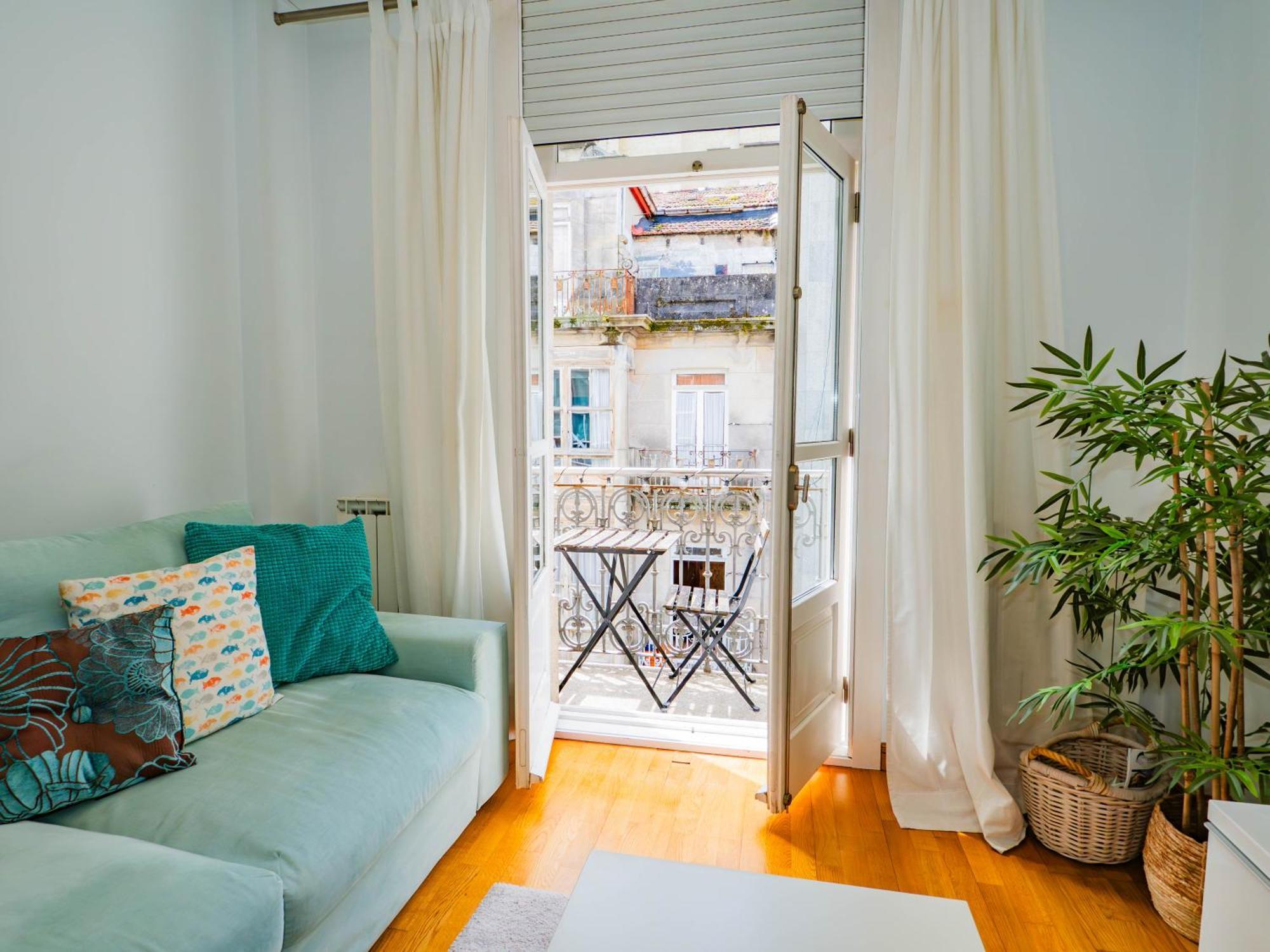Luxury Centro De Vigo Balcony Appartement Buitenkant foto