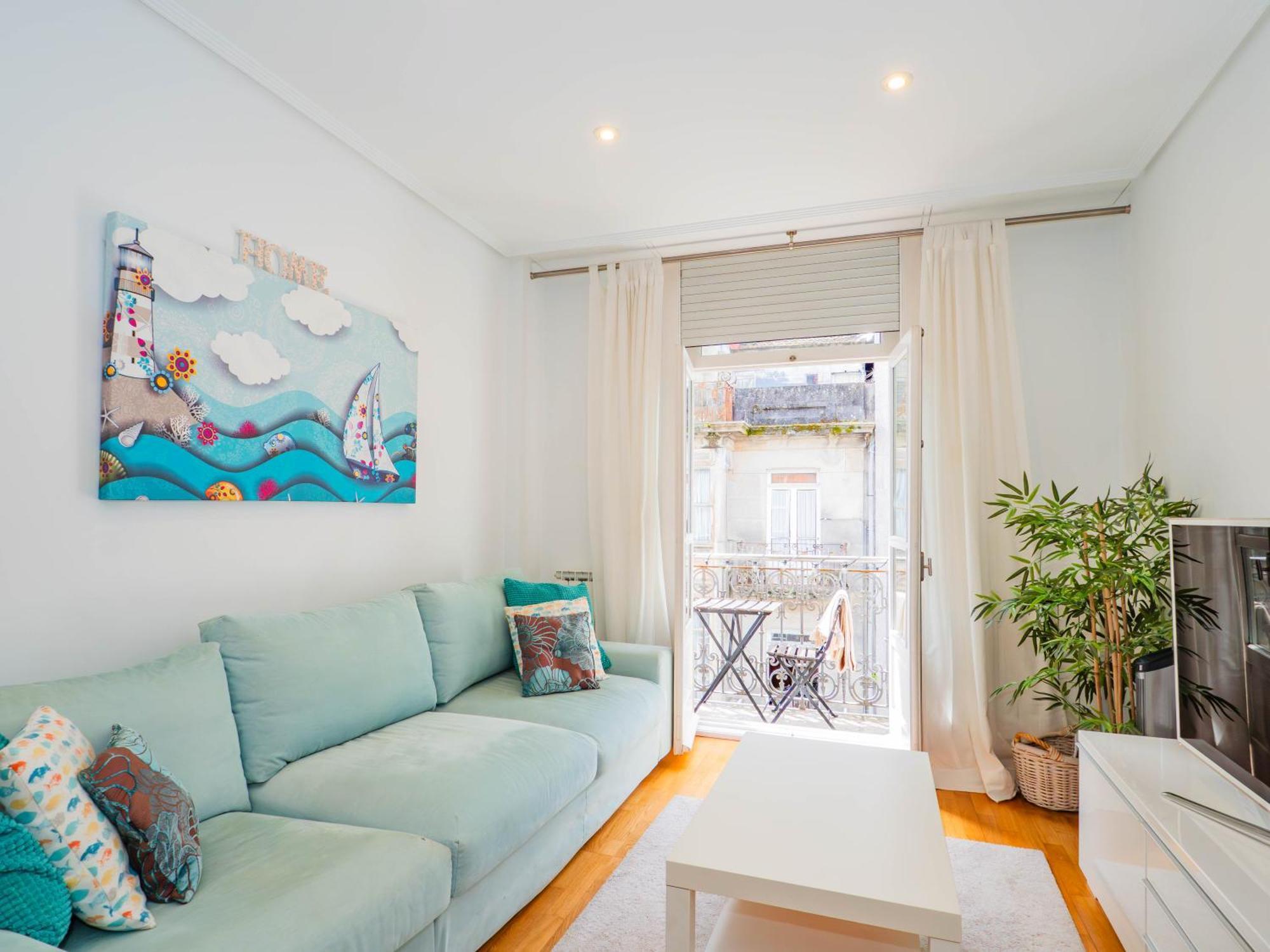 Luxury Centro De Vigo Balcony Appartement Buitenkant foto